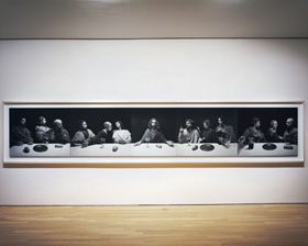 The Last Supper, 1999, gelatin silver print